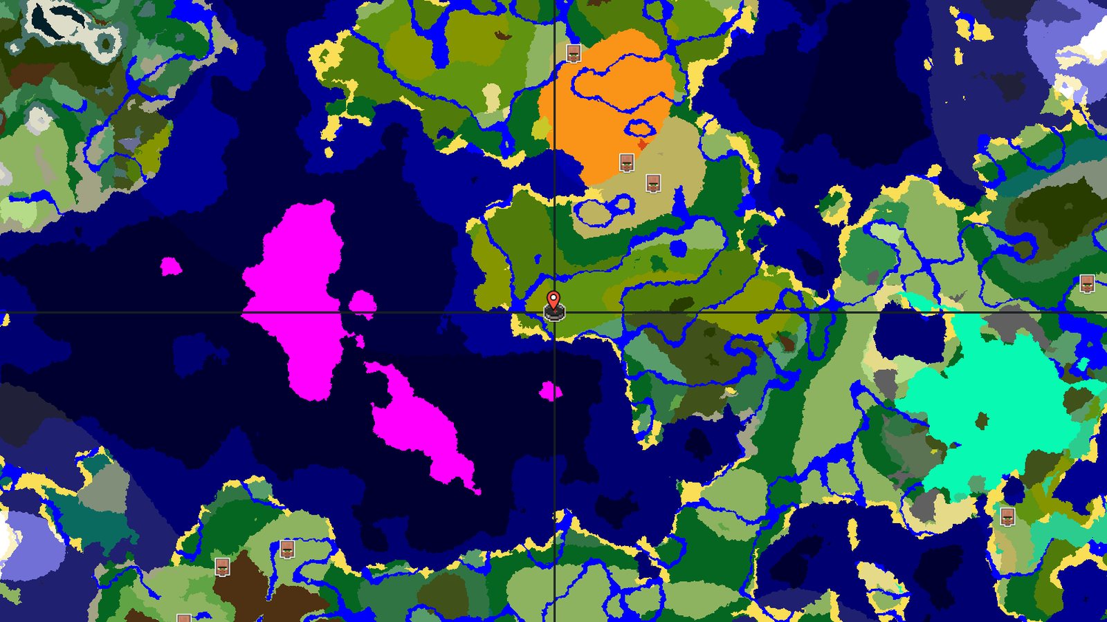 Bamboo Jungle Beside a Deep Ocean — Minecraft seed preview