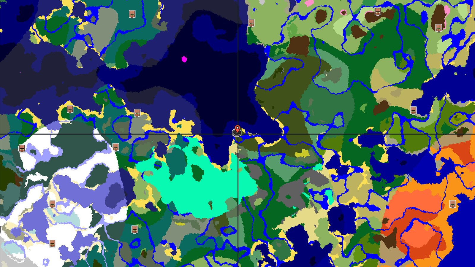 Dark Forest Island Spawn with Trial Chambers Nearby — Minecraft seed preview