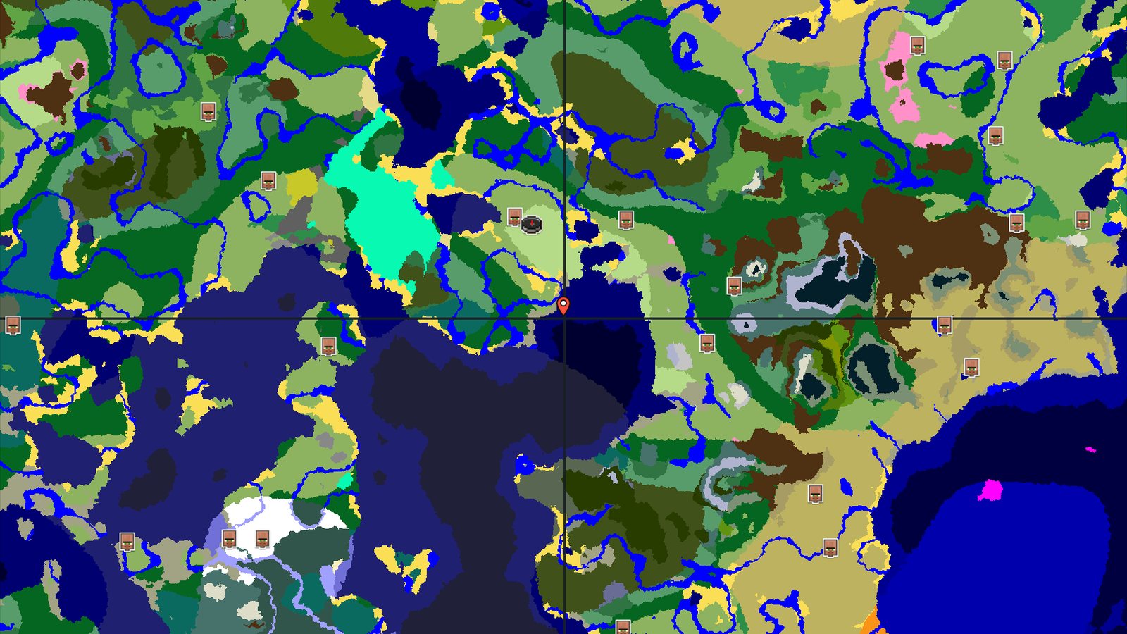 A Sunflower Plains Spawn With Quick Underground Access — Minecraft seed preview