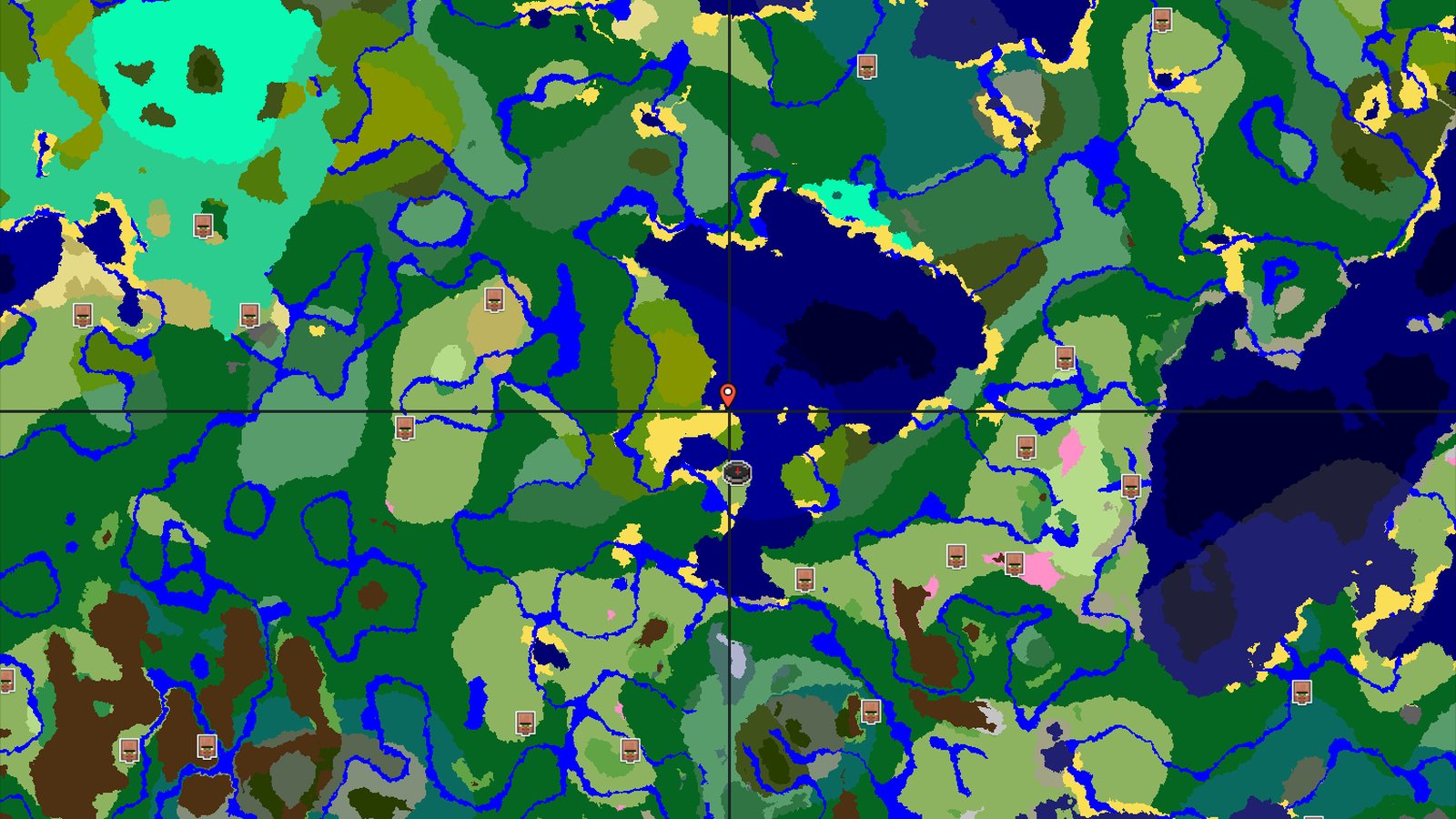 Jungle Coastline with Nearby Trial Chambers — Minecraft seed preview