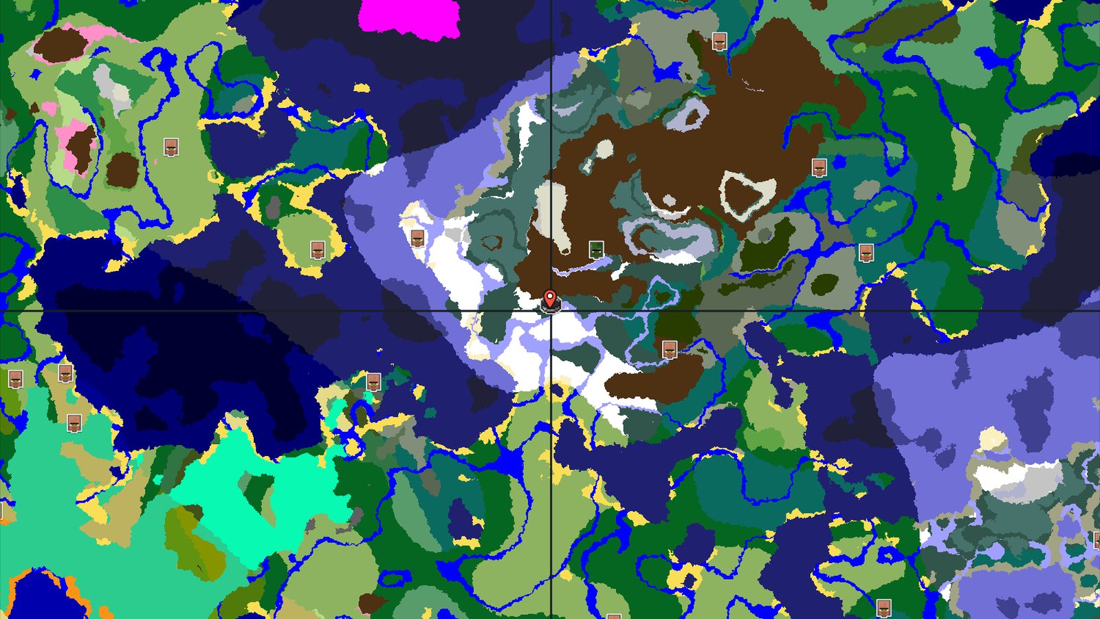 Snowy Taiga Spawn with Nearby Ancient City — Minecraft seed preview