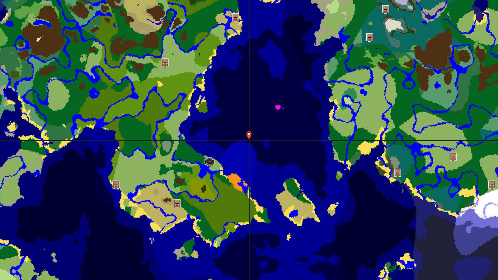 Jungle Temple and Ancient City Close to a Plains Spawn — Minecraft seed preview