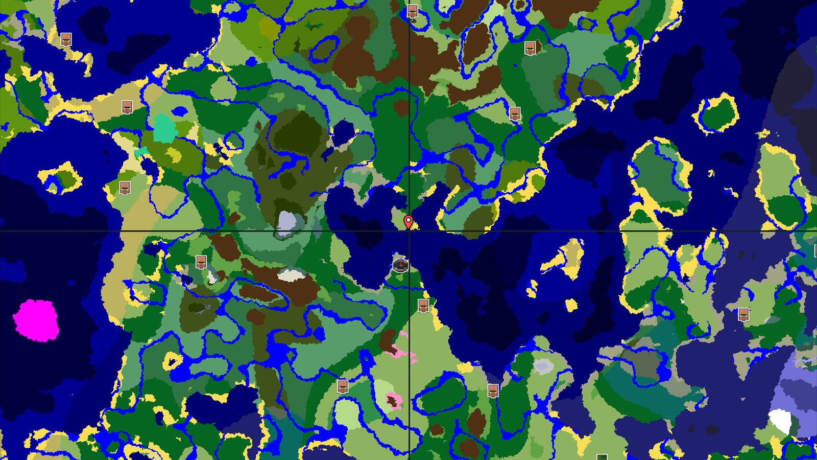 A Quiet Start with Distant Rewards — Minecraft seed preview