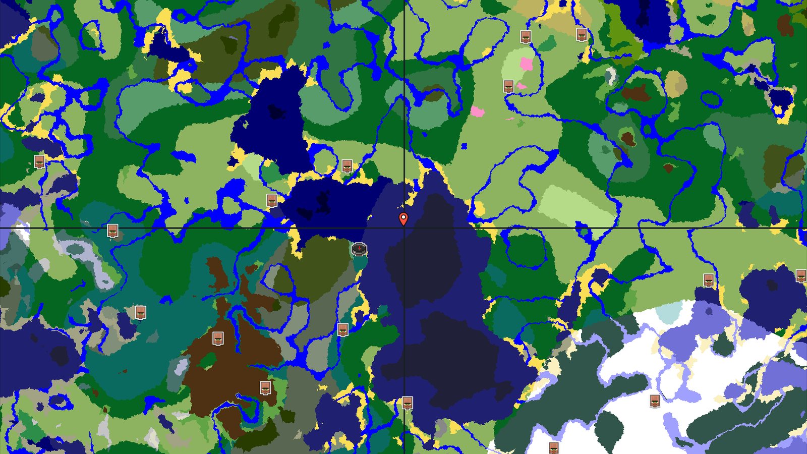 Taiga Spawn with Nearby Trial Chambers — Minecraft seed preview
