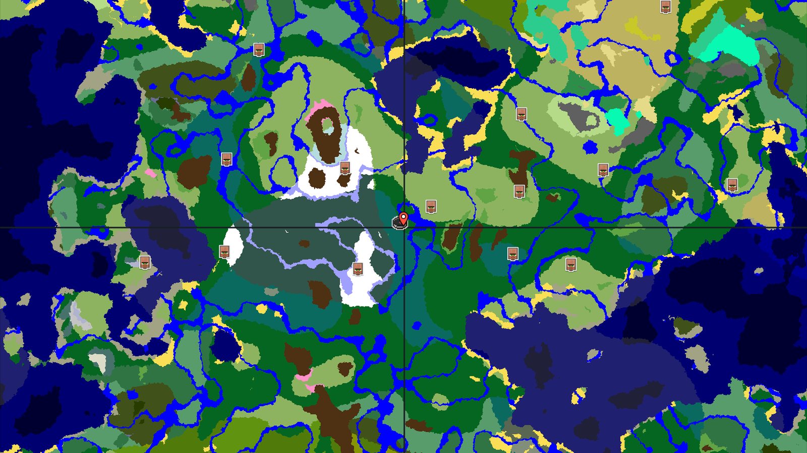 Forest Spawn with Nearby Cold Biomes and Hidden Gems — Minecraft seed preview