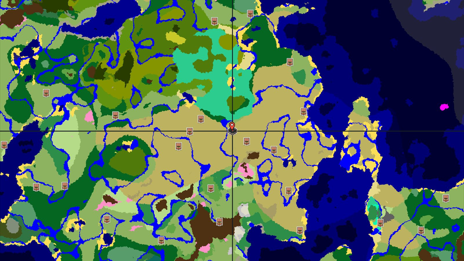 Savanna Start with Nearby Mangrove and Cherry Groves — Minecraft seed preview