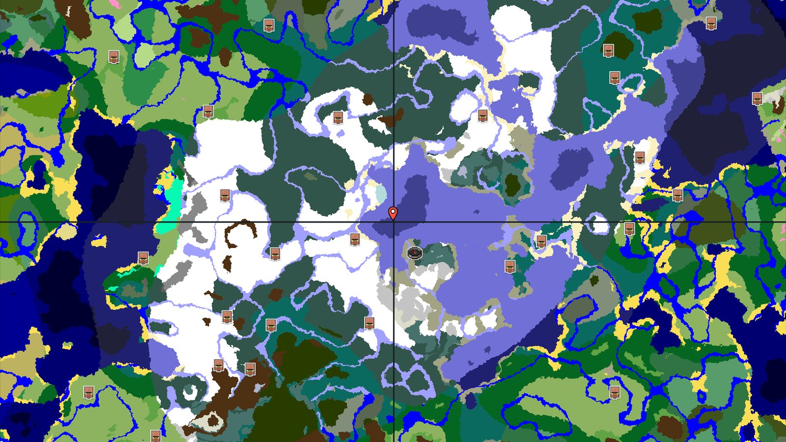 Frozen Ocean World with a Close Ancient City — Minecraft seed preview