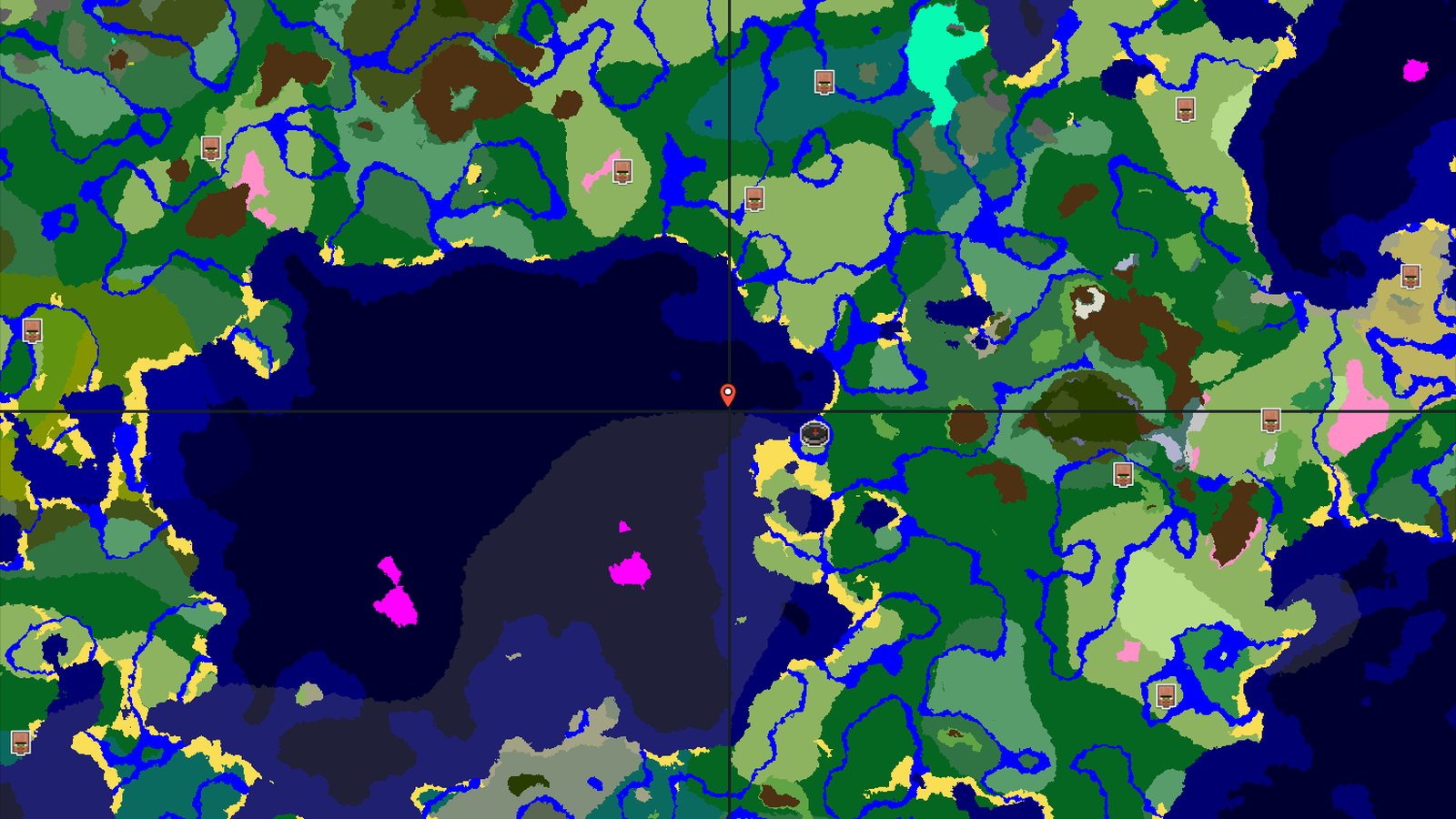 A Convenient Trial Chambers Start by the Ocean — Minecraft seed preview