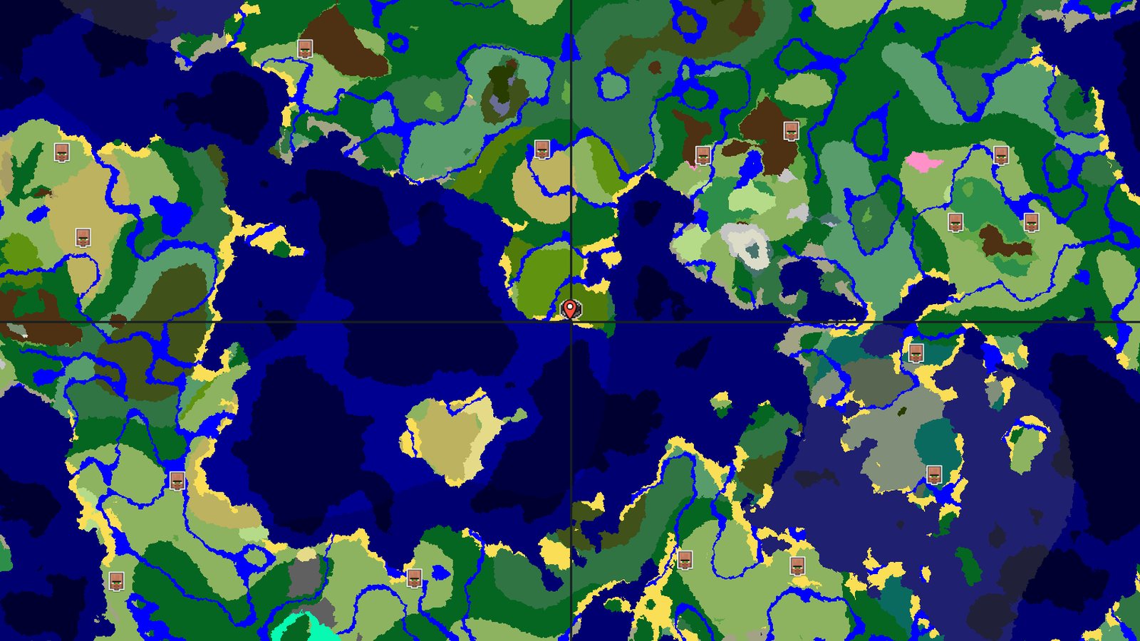 Jungle Island Survival — Minecraft seed preview