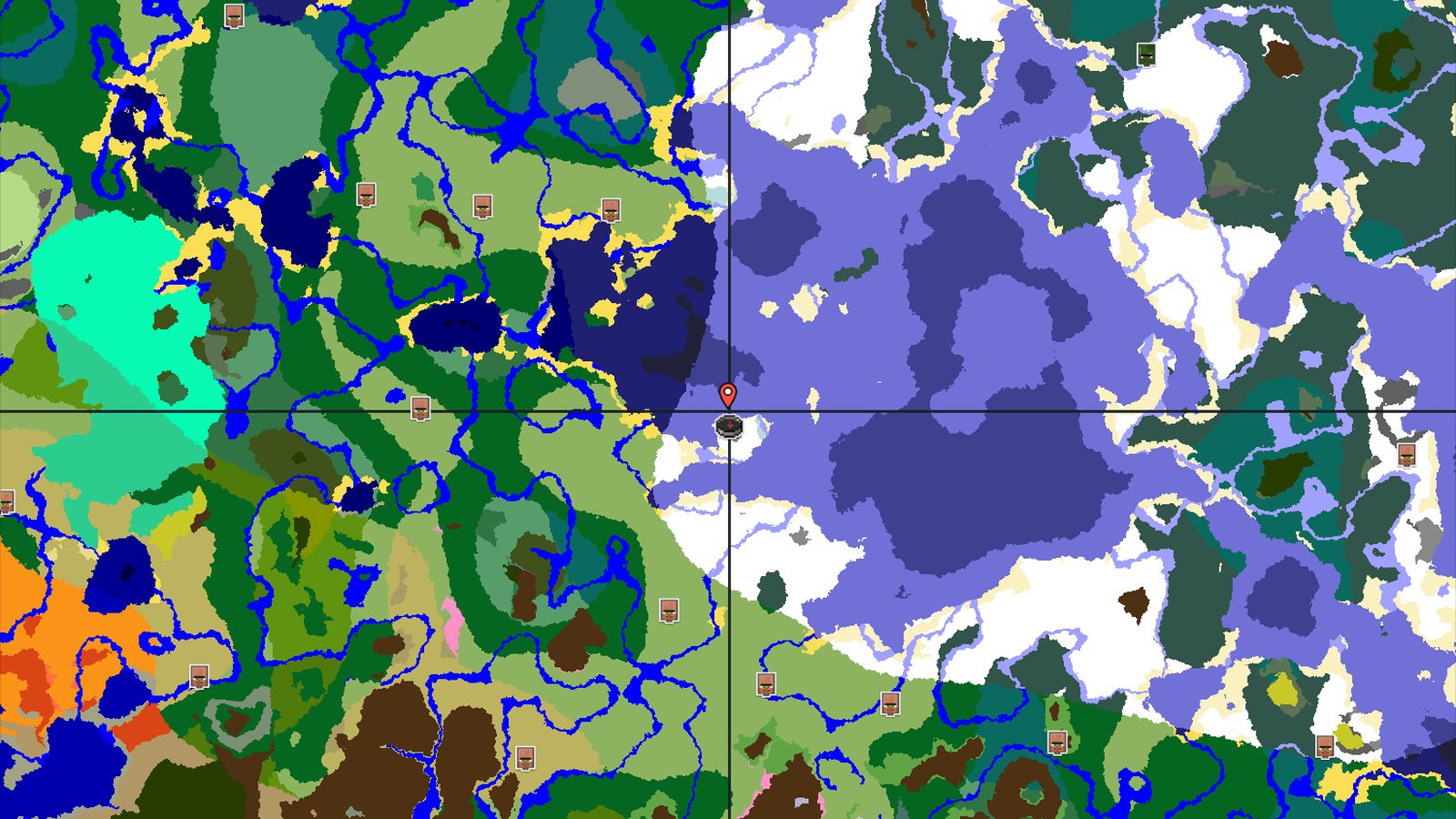 Ice Spikes Near Spawn Amidst Frozen Oceans — Minecraft seed preview
