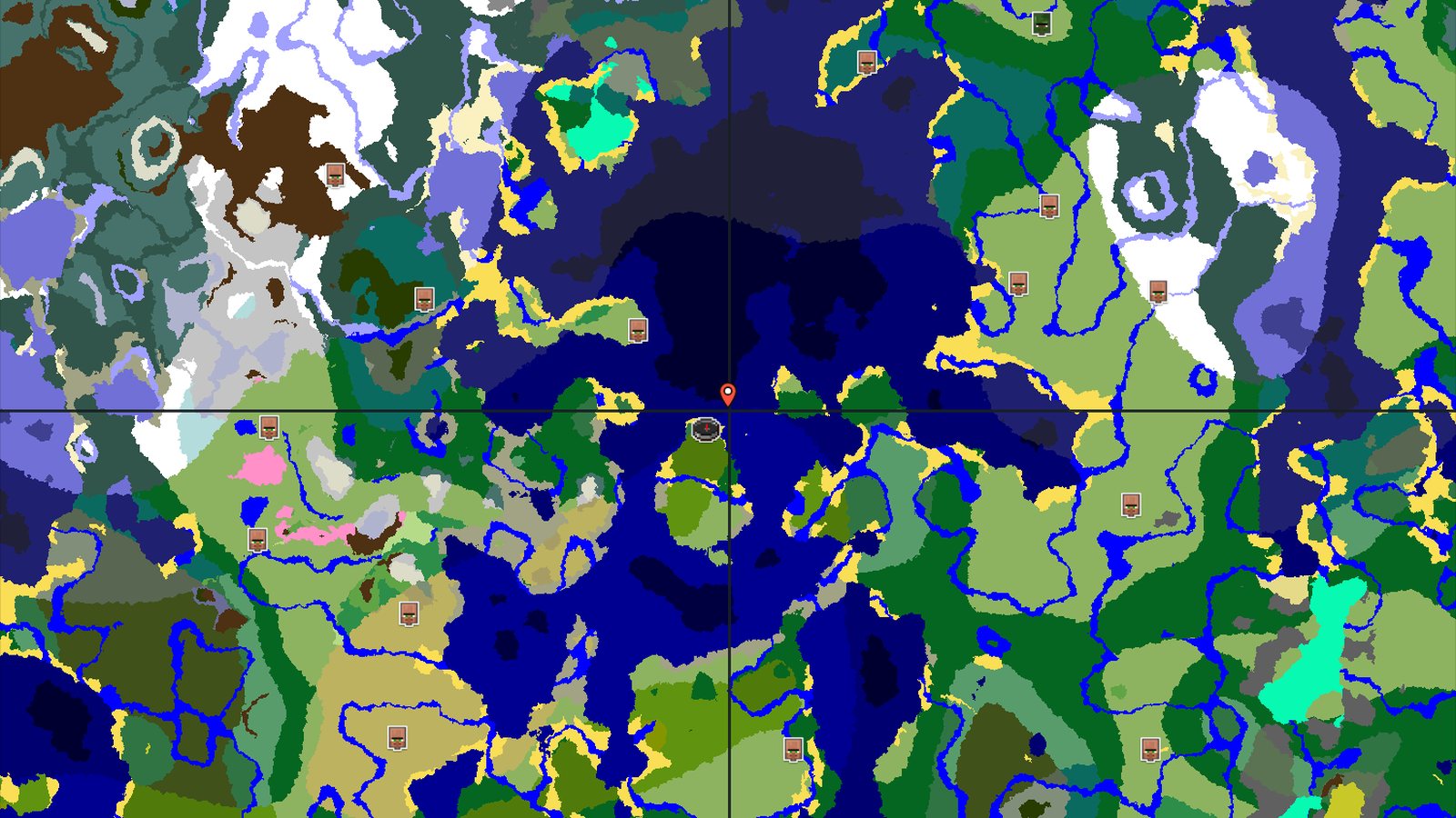 Jungle Island Start with Fast Nether Access — Minecraft seed preview