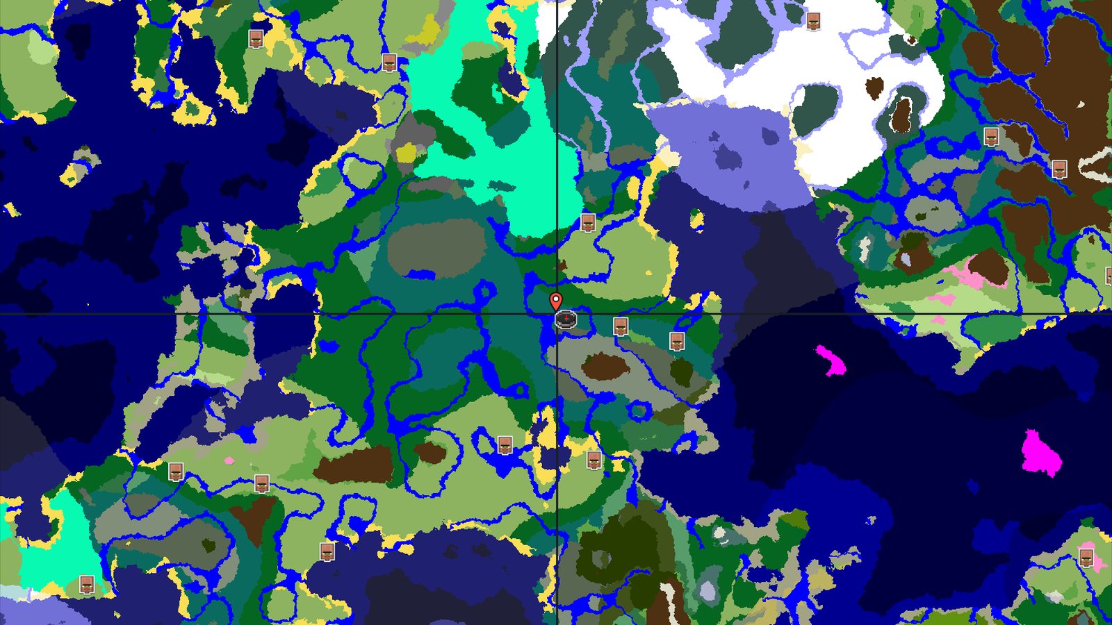 Taiga Spawn with Nearby Trial Chambers — Minecraft seed preview