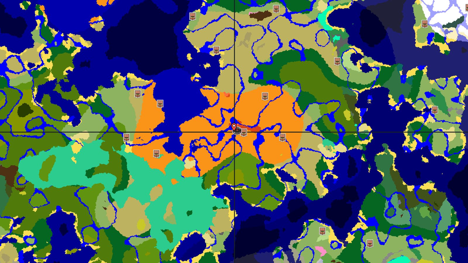 Badlands Spawn with a Nearby Village and Trial Chambers — Minecraft seed preview