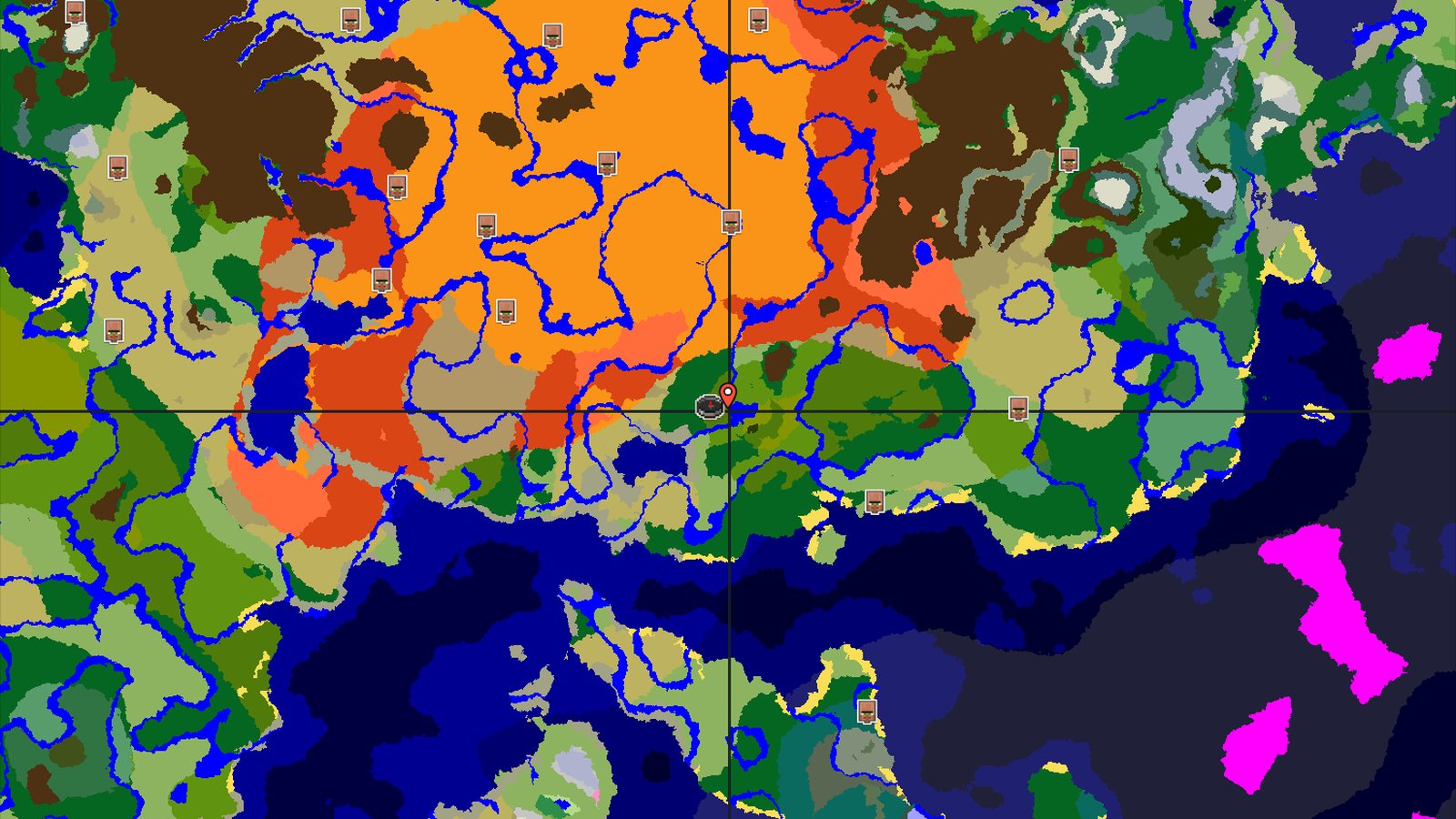 Jungle Spawn with Nearby Bamboo and Badlands — Minecraft seed preview