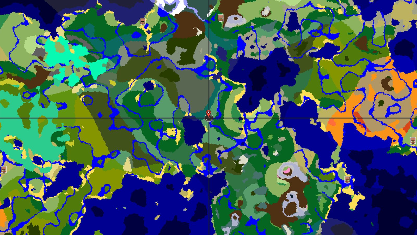 Forested Islands and Distant Wonders — Minecraft seed preview