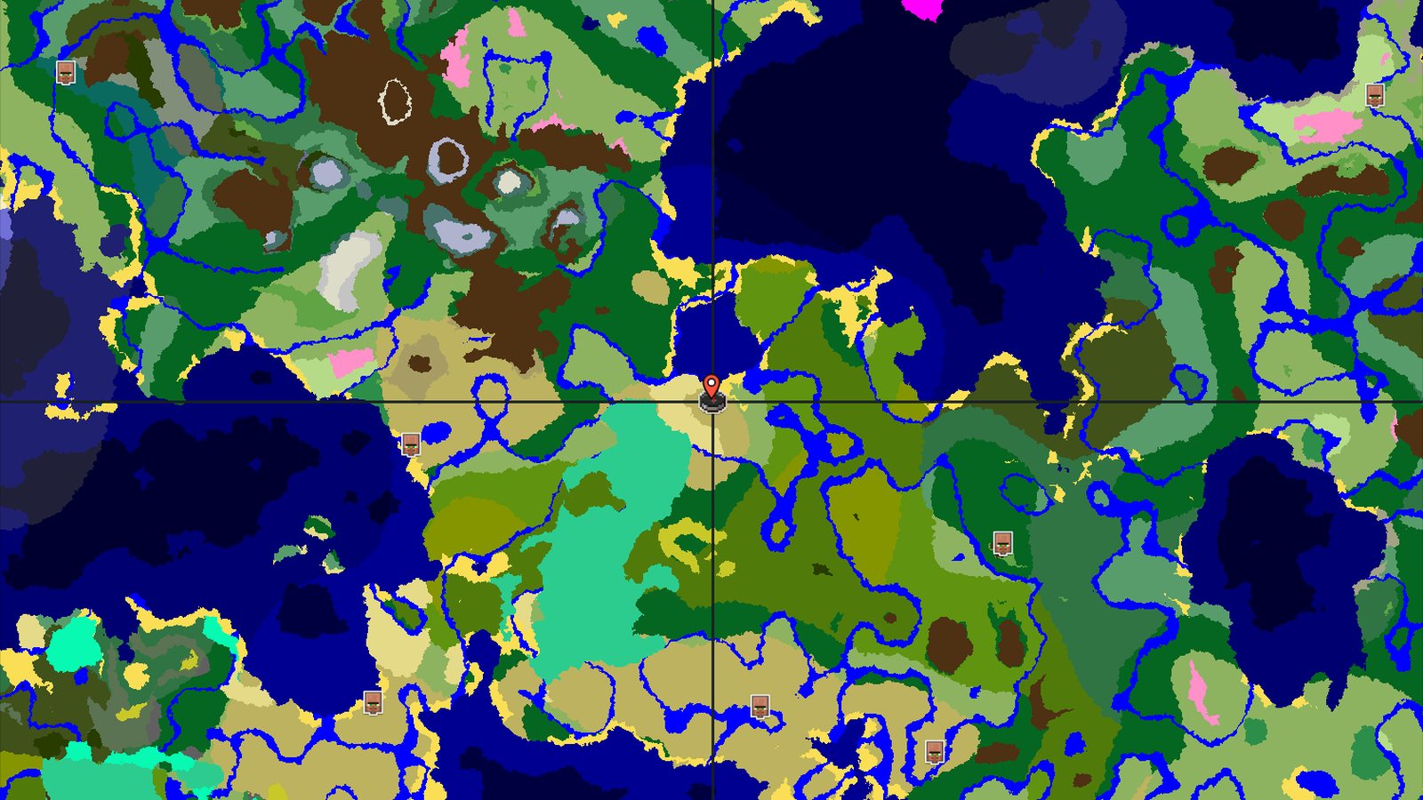 Savanna Spawn With Nearby Mangrove Swamp — Minecraft seed preview