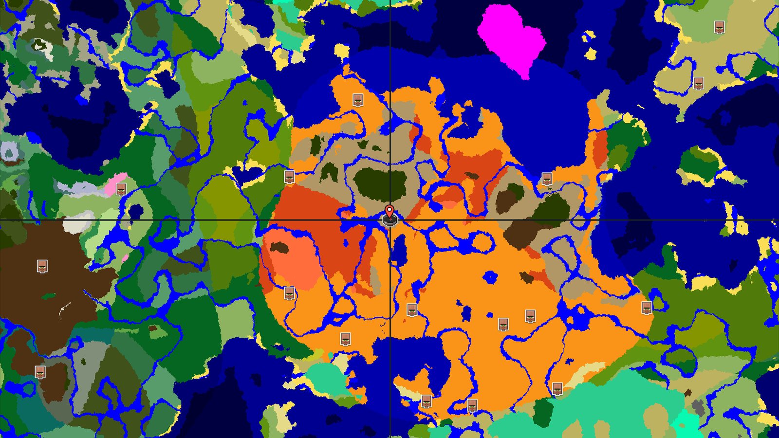 Badlands Spawn with Lush Caves Underfoot — Minecraft seed preview
