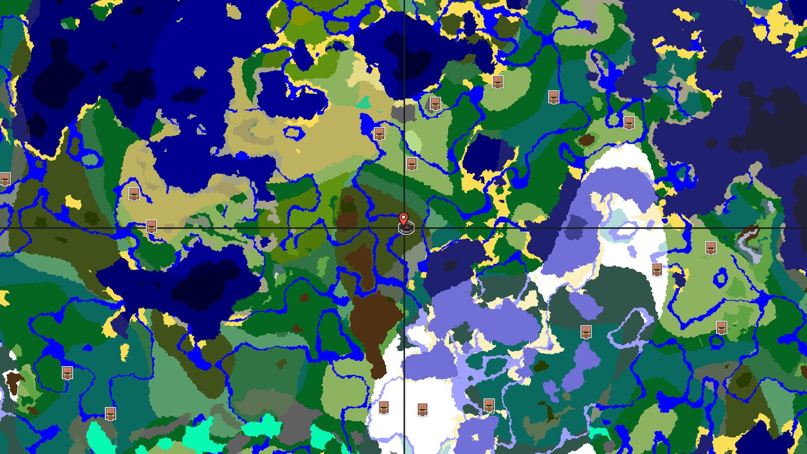 Dark Forest Spawn Near Early Woodland Mansion — Minecraft seed preview
