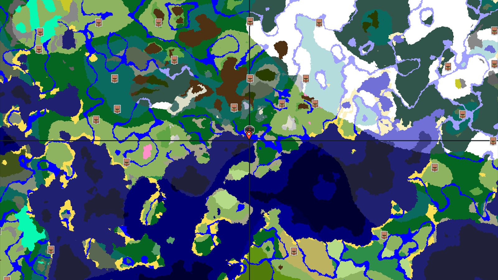 Ancient City and Village Near Forest Spawn — Minecraft seed preview