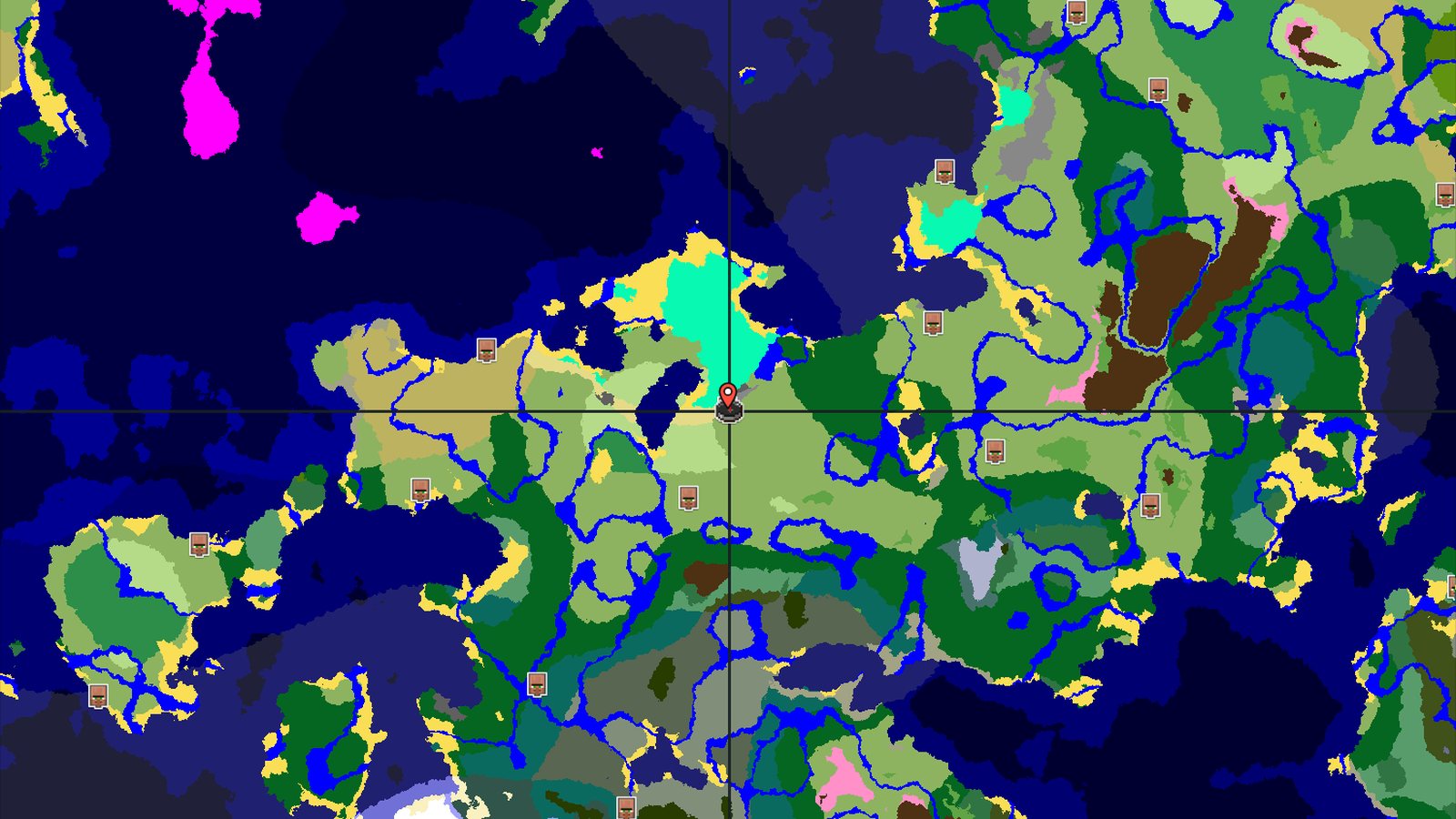 Spawn in a Plains Village with Nearby Hills and Forest — Minecraft seed preview