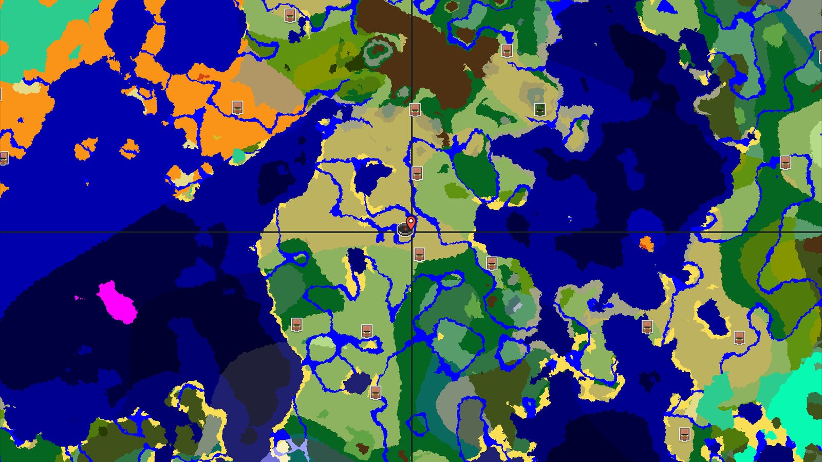 Savanna Start with a Nearby Village and Trial Chambers — Minecraft seed preview