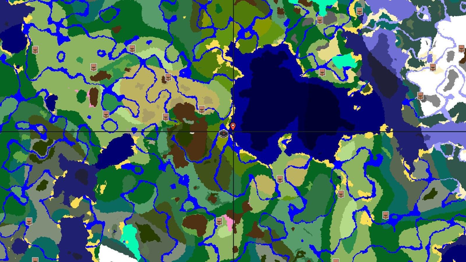 Bamboo Jungle Spawn Near an Underground Mineshaft — Minecraft seed preview