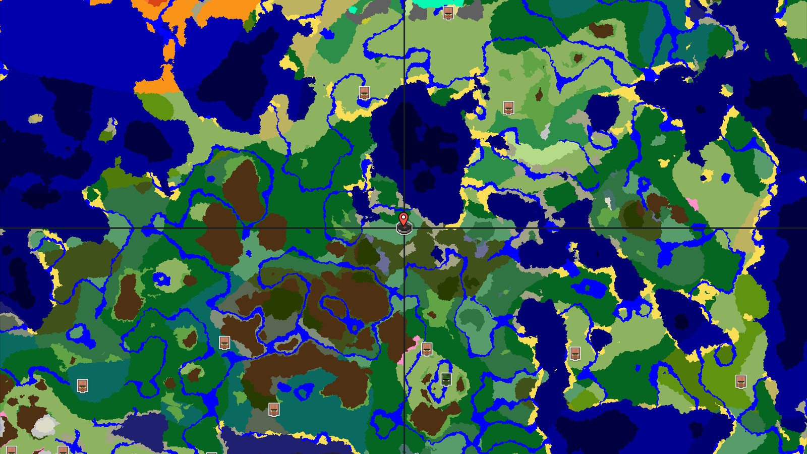 Woodland Mansion Near Spawn in a Dense Forest — Minecraft seed preview