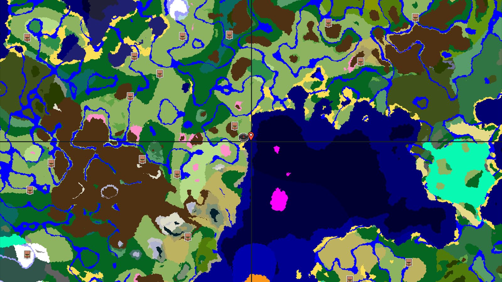 A Modest Start with Cherry Groves Nearby — Minecraft seed preview