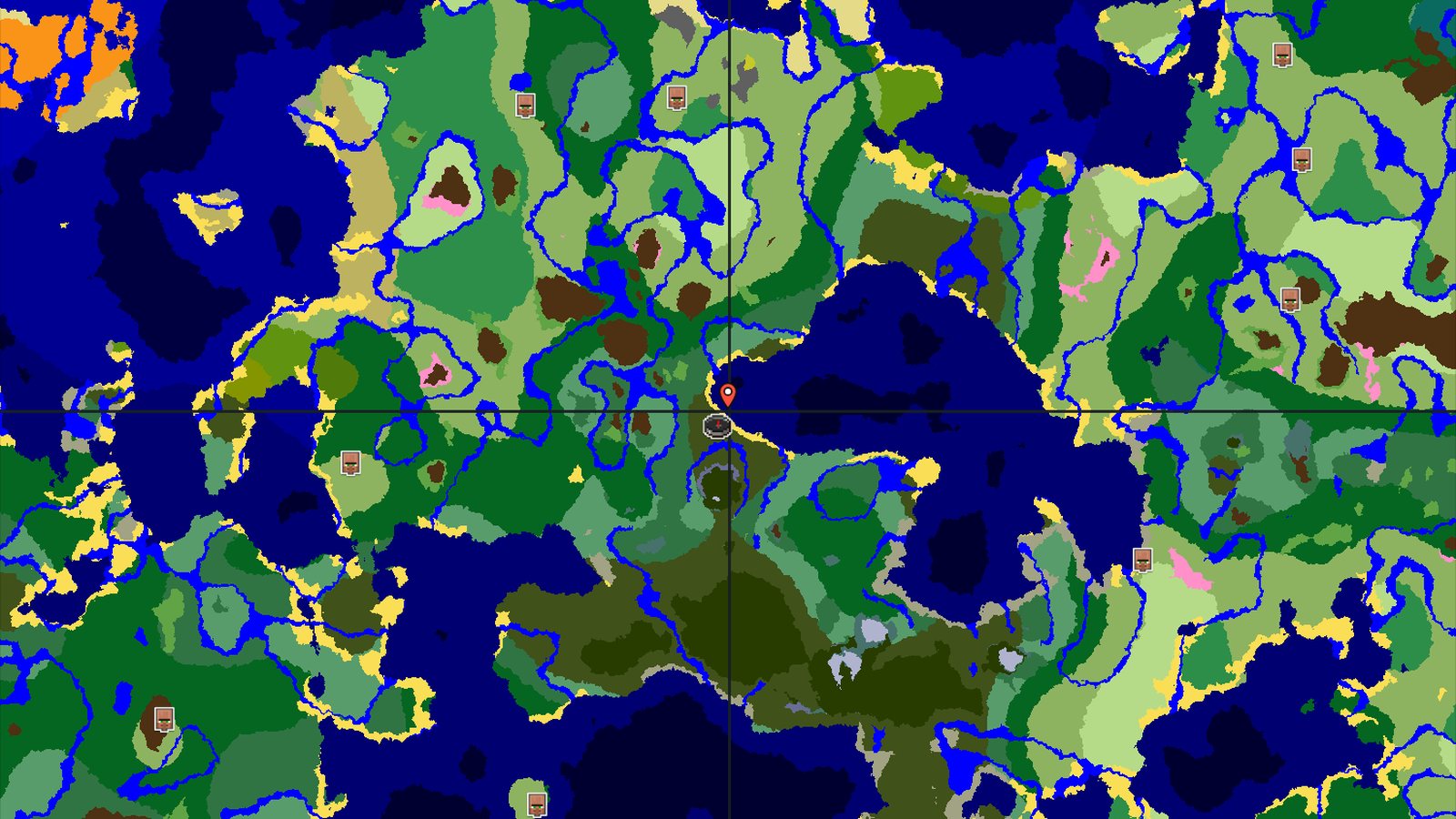 Dark Forest Spawn with Nearby Ancient City — Minecraft seed preview