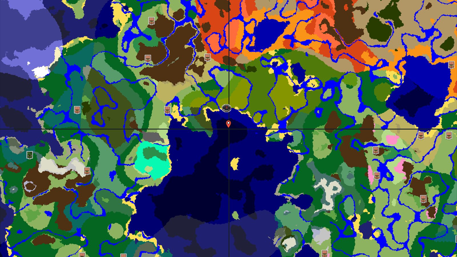 Bamboo Jungle Spawn with Nearby Trial Chambers — Minecraft seed preview