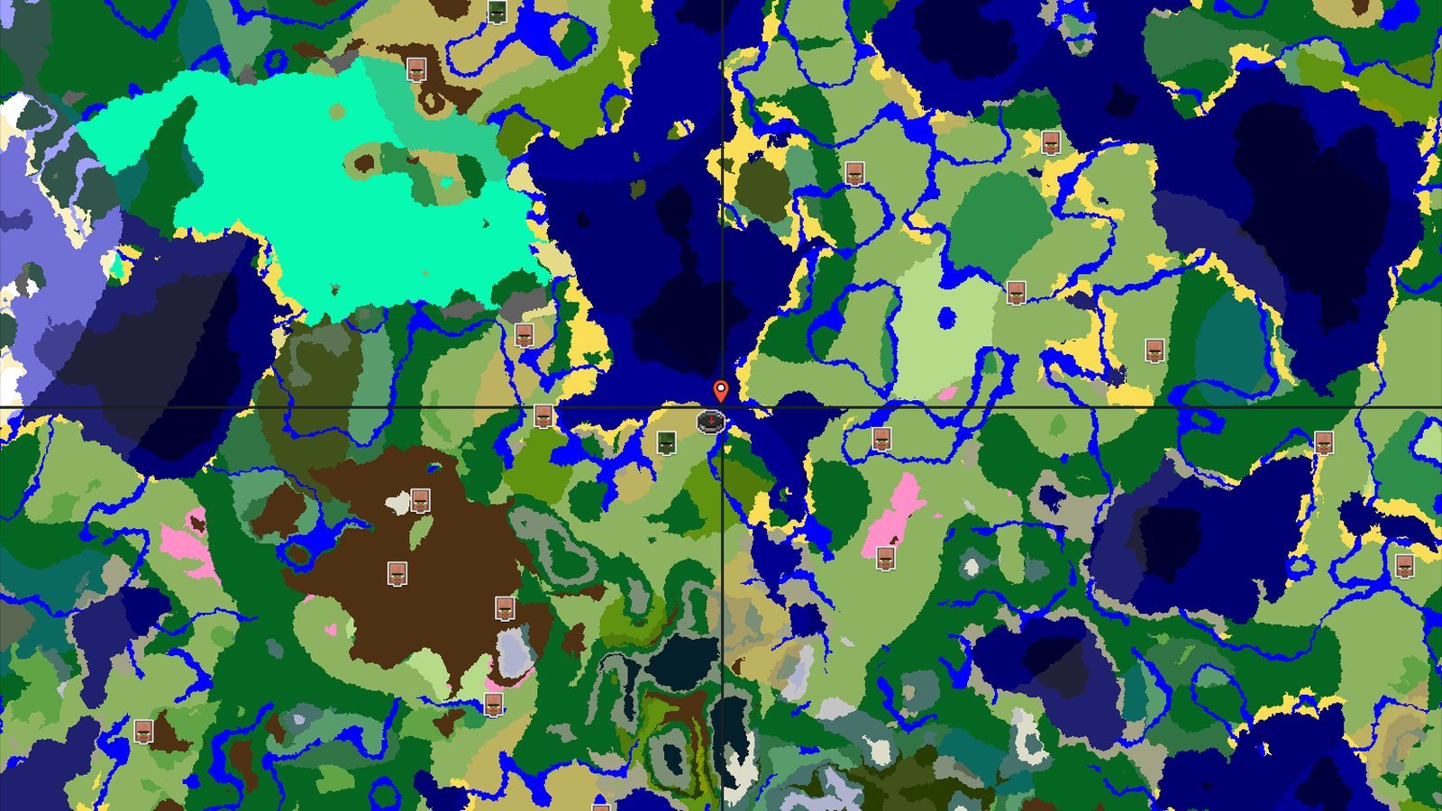 Savanna Spawn with a Close Abandoned Village — Minecraft seed preview