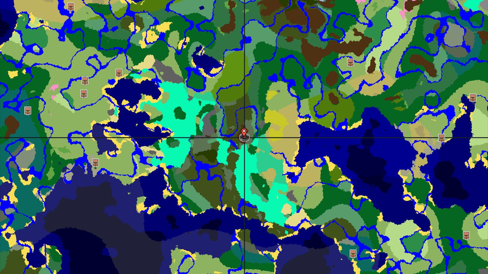 Trial Chambers and Mansion Near Forest Spawn — Minecraft seed preview