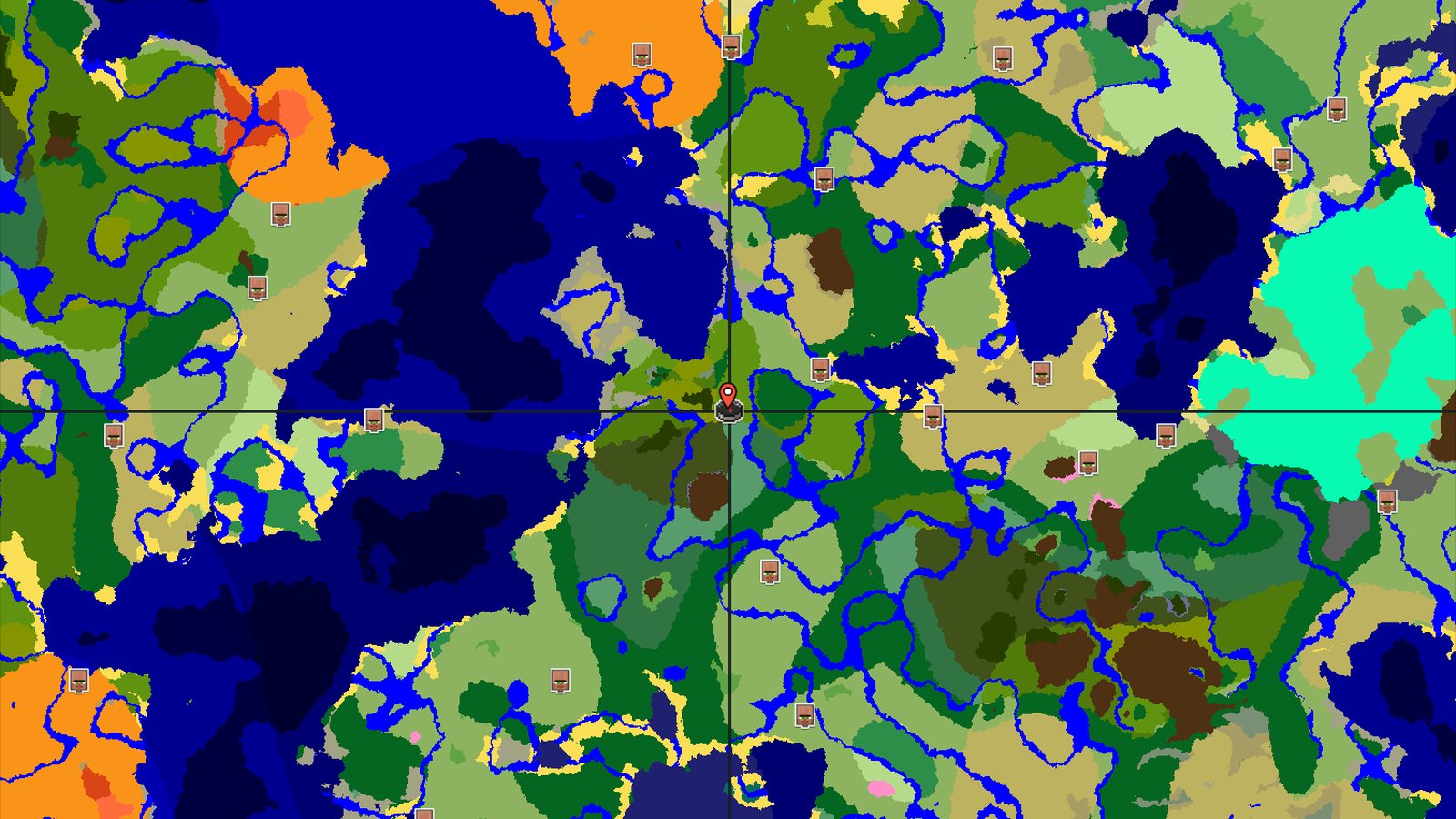 Bamboo Jungle and Plains Village Nearby — Minecraft seed preview