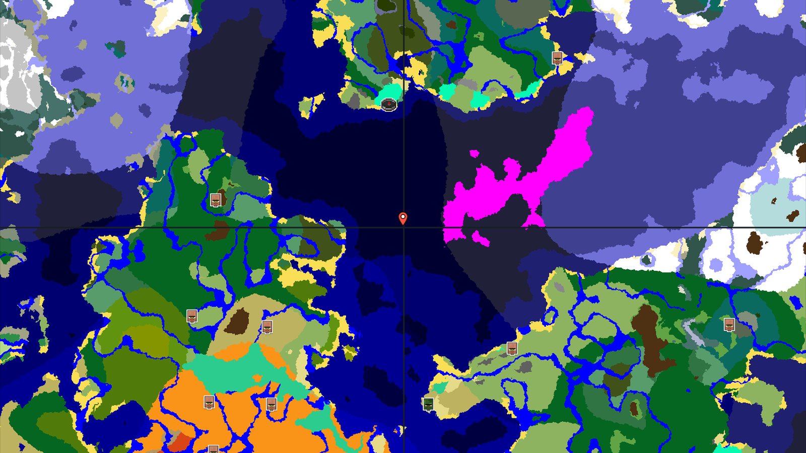Mushroom Fields and Ancient City Not Far from Spawn — Minecraft seed preview