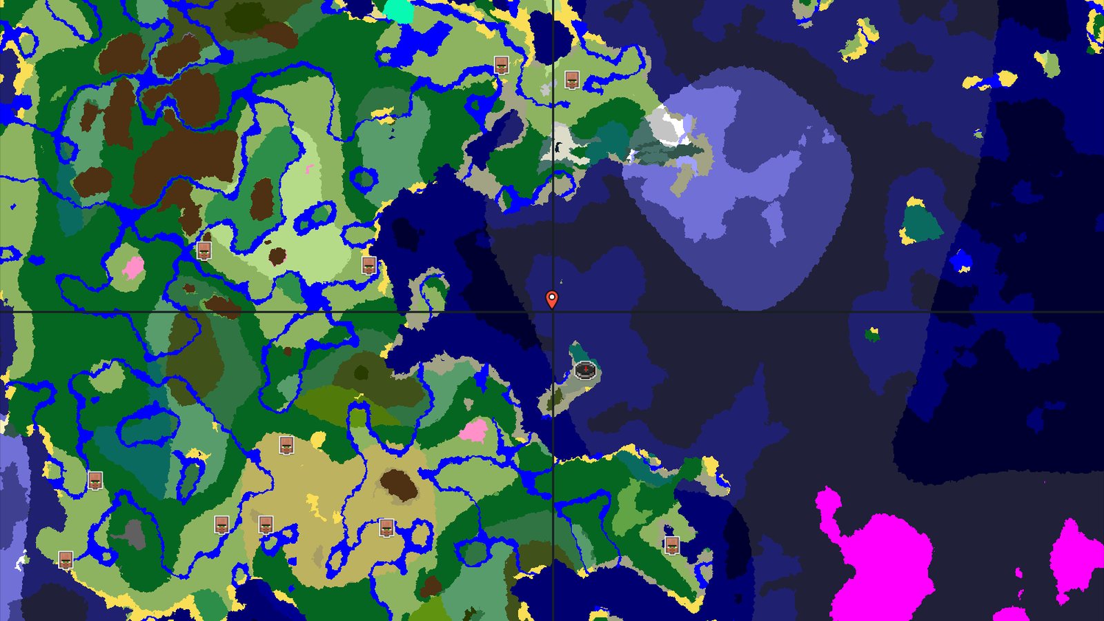 Spawn in Taiga, Explore Nearby Ocean Structures — Minecraft seed preview