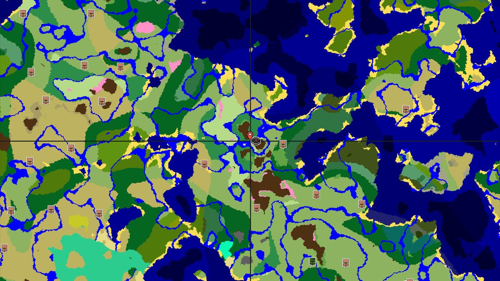 Ancient City and Cherry Grove Near Spawn — Minecraft seed preview