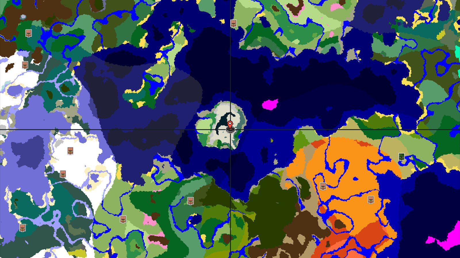 A Jagged Peaks Spawn with an Ancient City Nearby — Minecraft seed preview