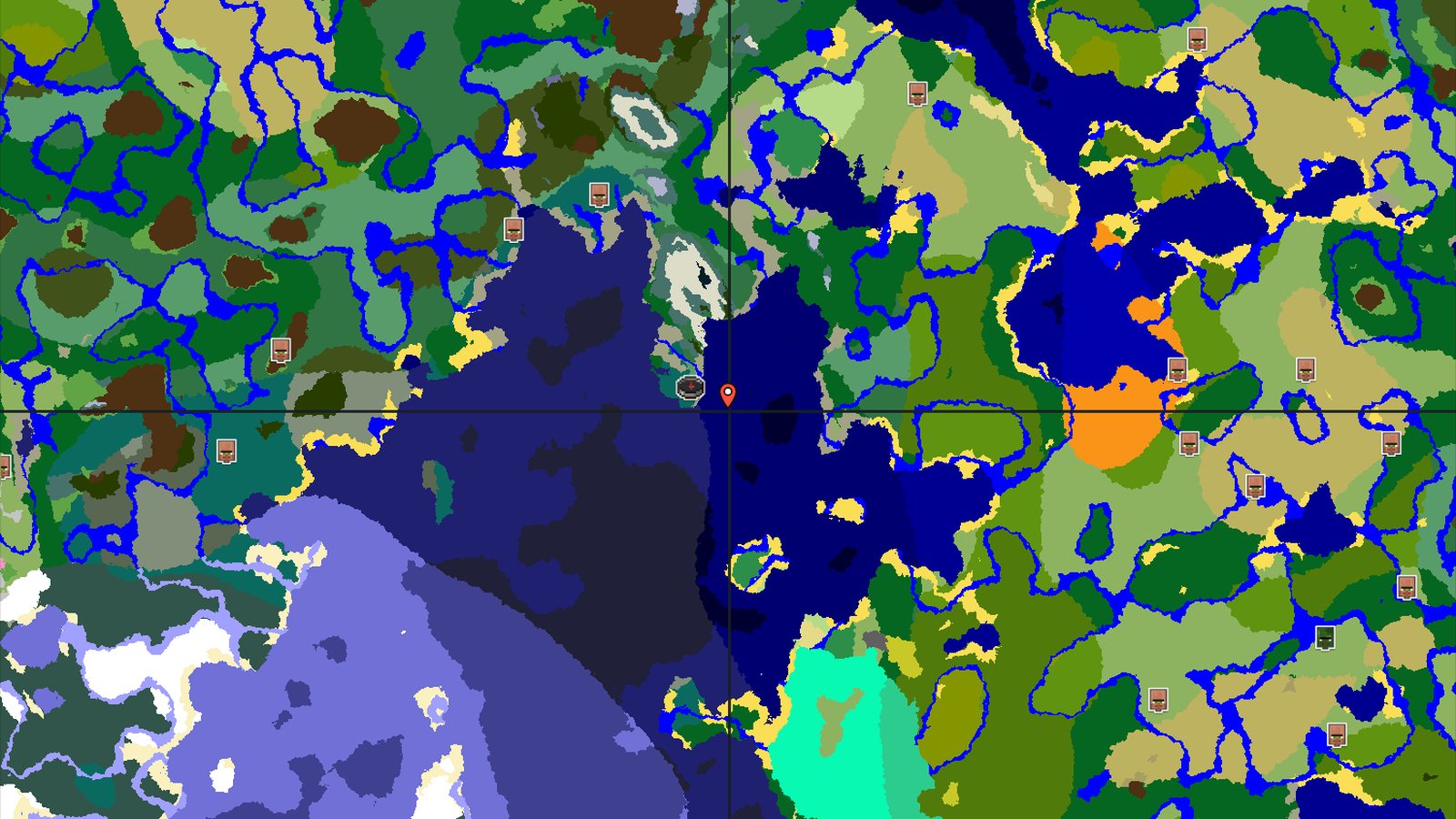 Ancient City Underneath a Birch Forest Island — Minecraft seed preview