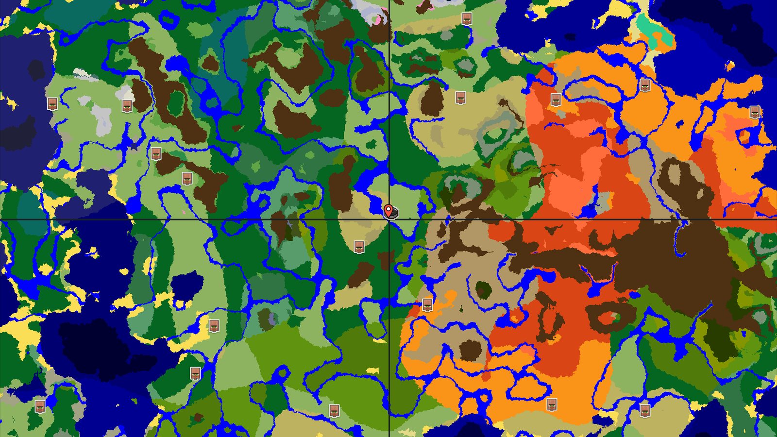 Ancient City and Diverse Biomes Near Plains Spawn — Minecraft seed preview