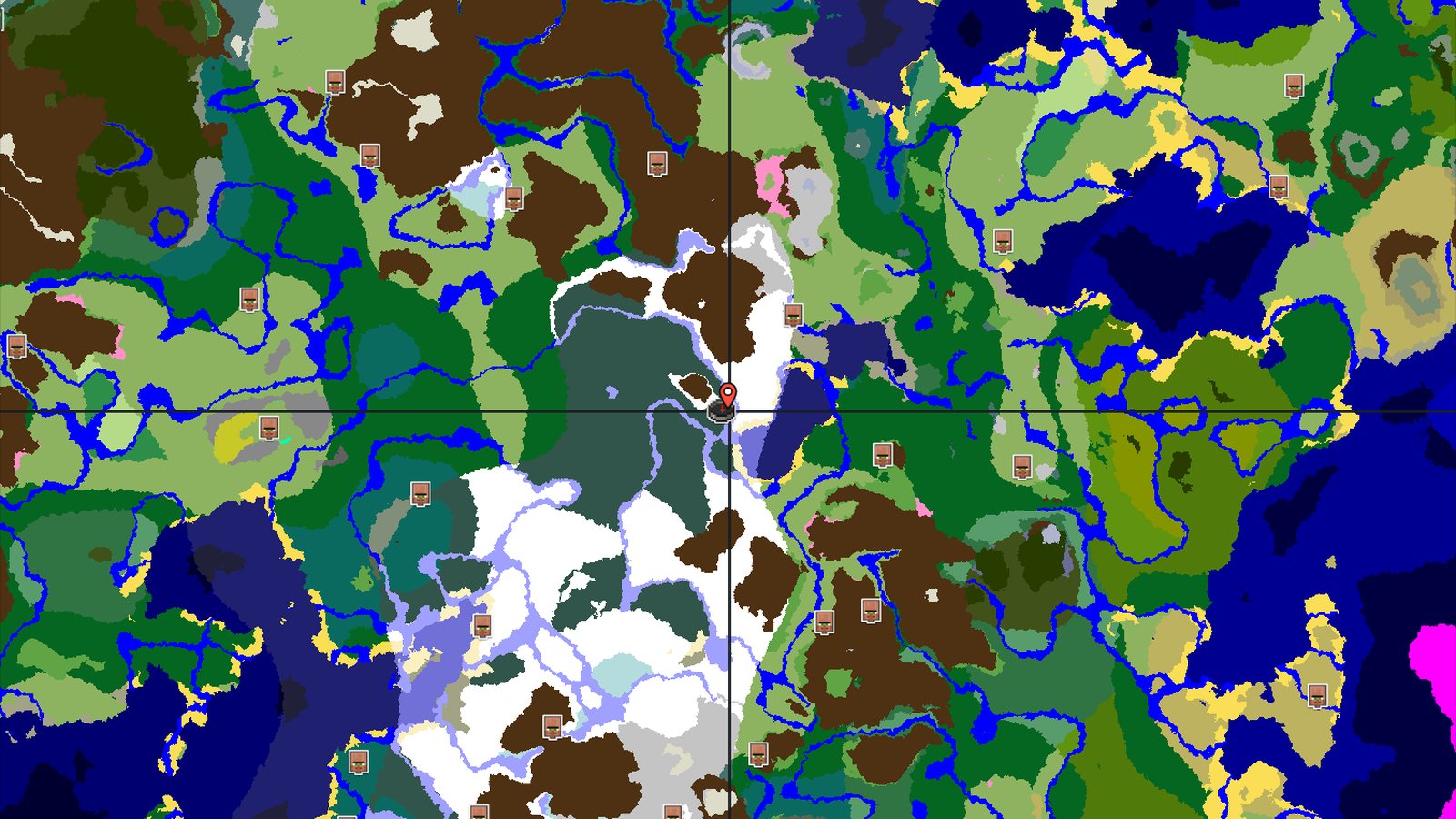 Snowy Taiga Spawn with Nearby Ancient City — Minecraft seed preview