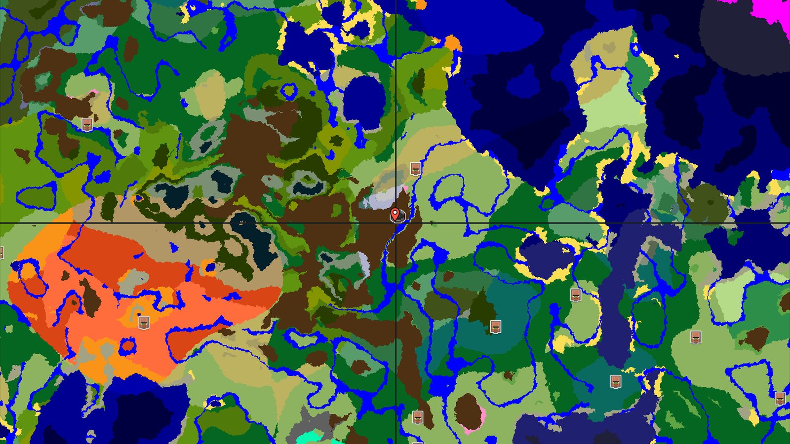 Spawn in Plains, Explore Nearby Mountains and Jungles — Minecraft seed preview