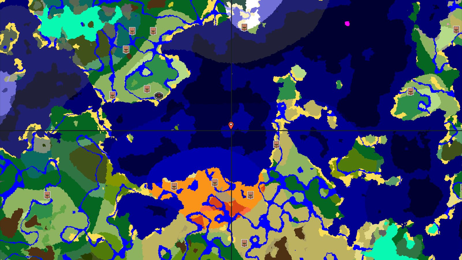 A Modest Plains Spawn with Nearby Mineshaft and Ocean Views — Minecraft seed preview