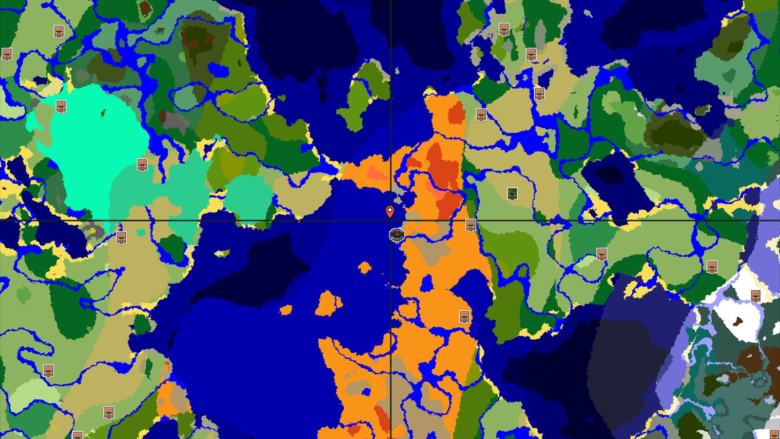 Desert Spawn with Nearby Trial Chambers — Minecraft seed preview