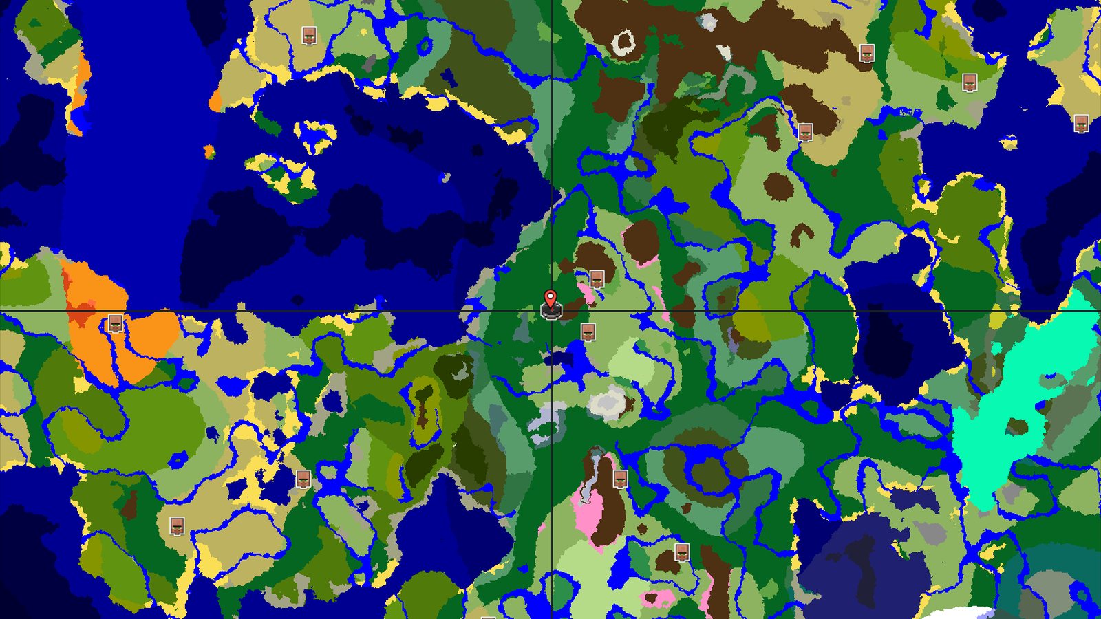 Forest Spawn with Nearby Cherry Grove and Trial Chambers — Minecraft seed preview