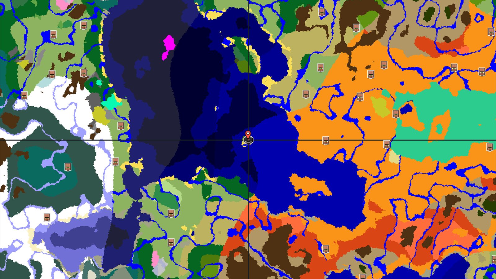 Spawn Near a Jungle Shore with Coastal Ruins — Minecraft seed preview