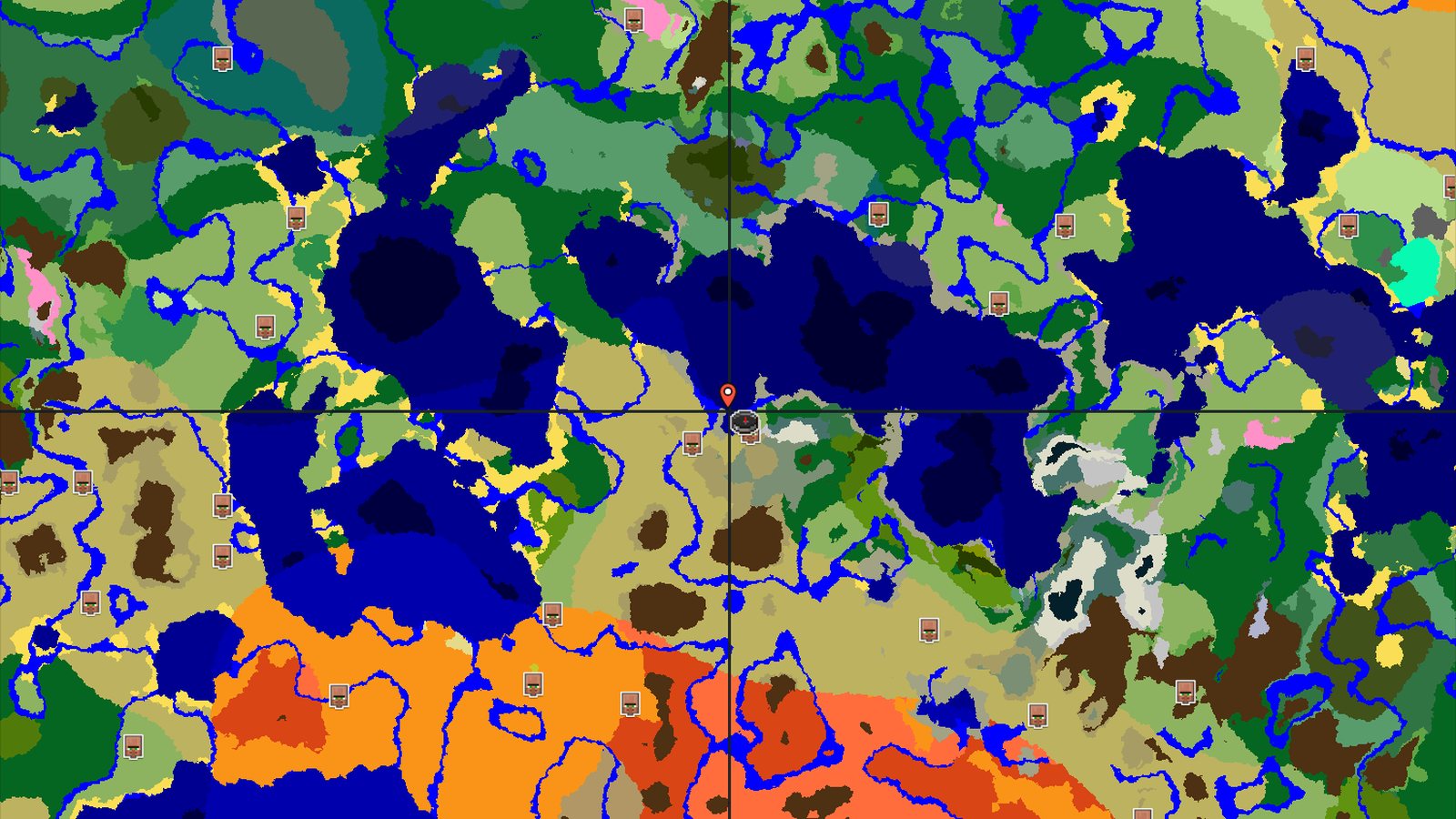 Savanna Hills, Ocean, and Nearby Ancient City — Minecraft seed preview