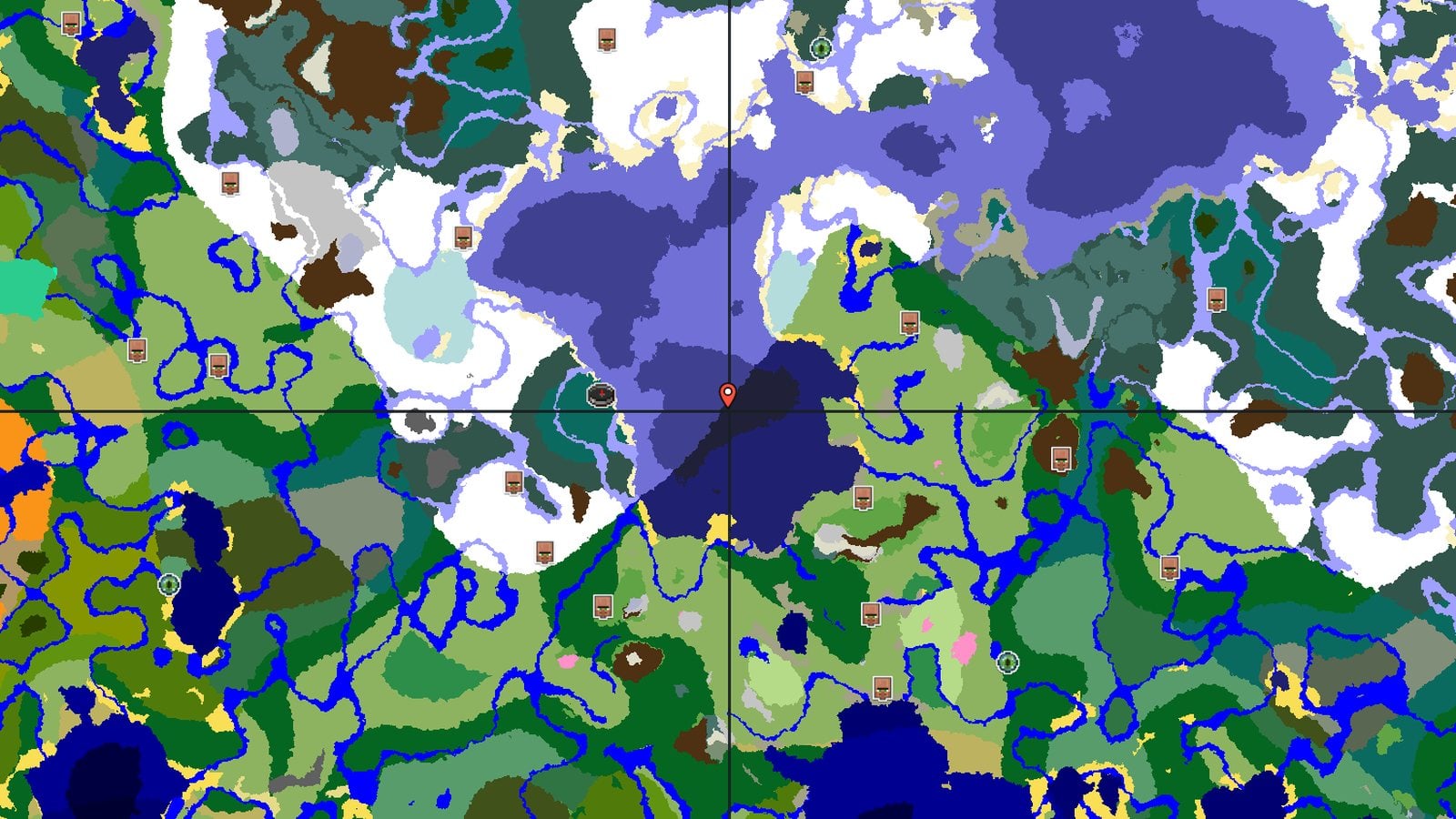 Ancient City Not Far from Icy Taiga Spawn — Minecraft seed preview
