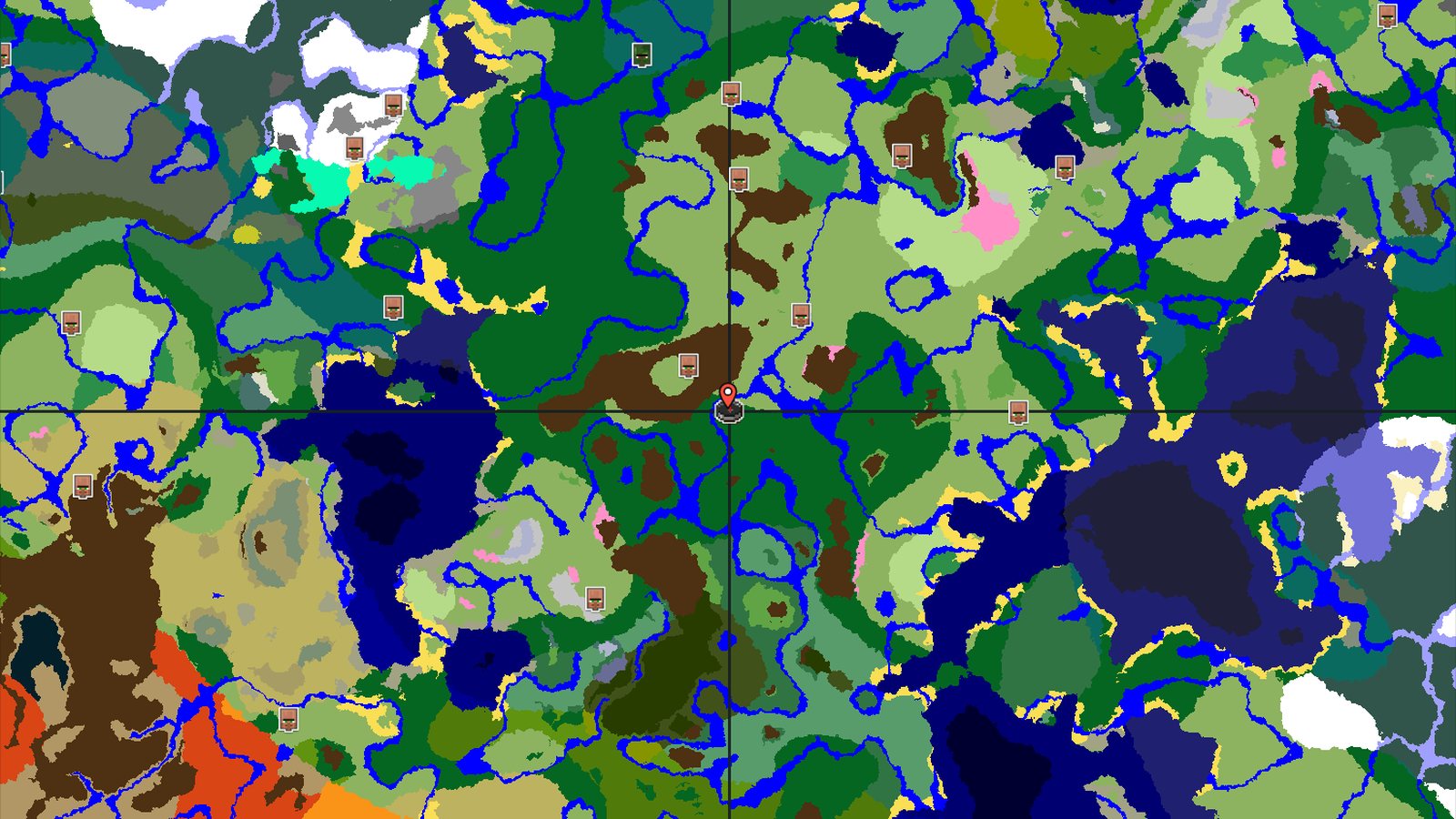 Spawn in a Forest with a Nearby Trial Chamber — Minecraft seed preview