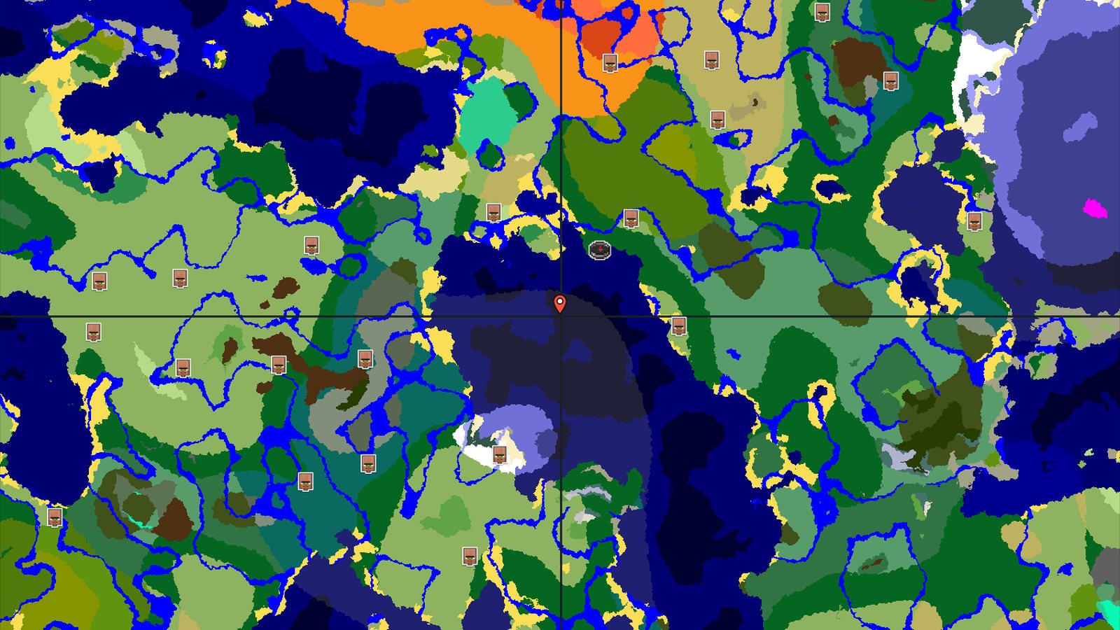 A Quick Start to Loot in a Forested World — Minecraft seed preview