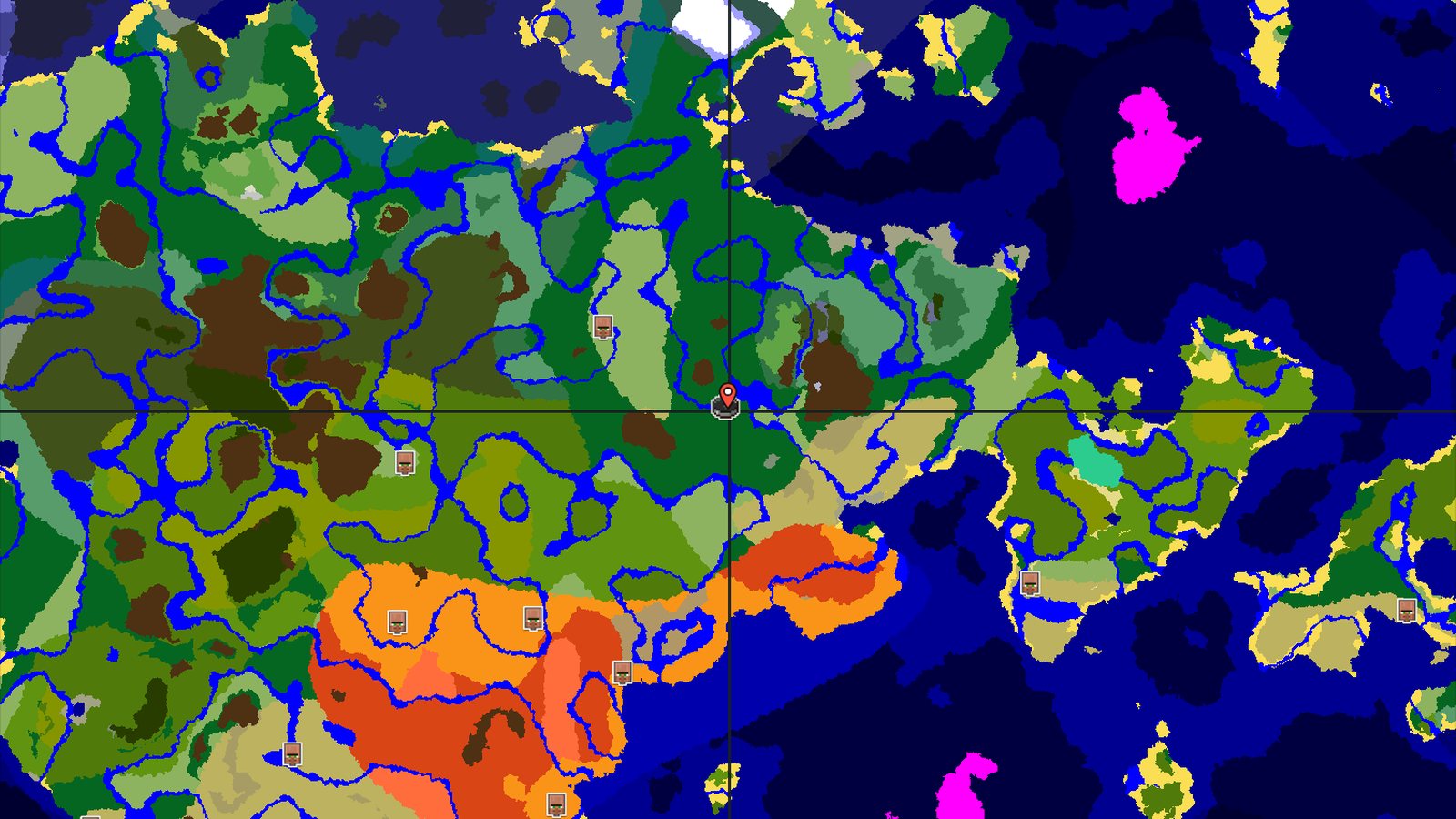 Forest Spawn with Nearby Ancient City and Peaks — Minecraft seed preview